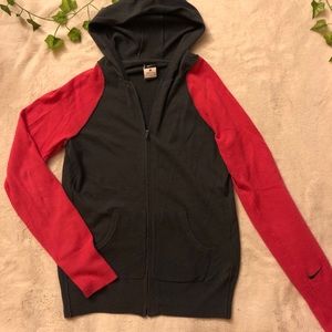 NIKE cozy fleece zip up